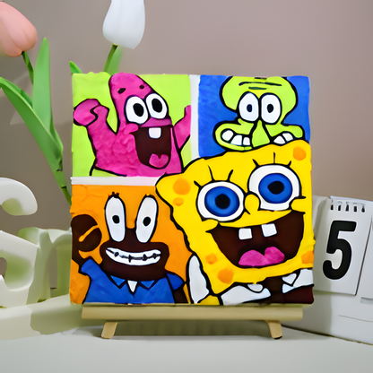 DIY Paper Pulp Painting Kit