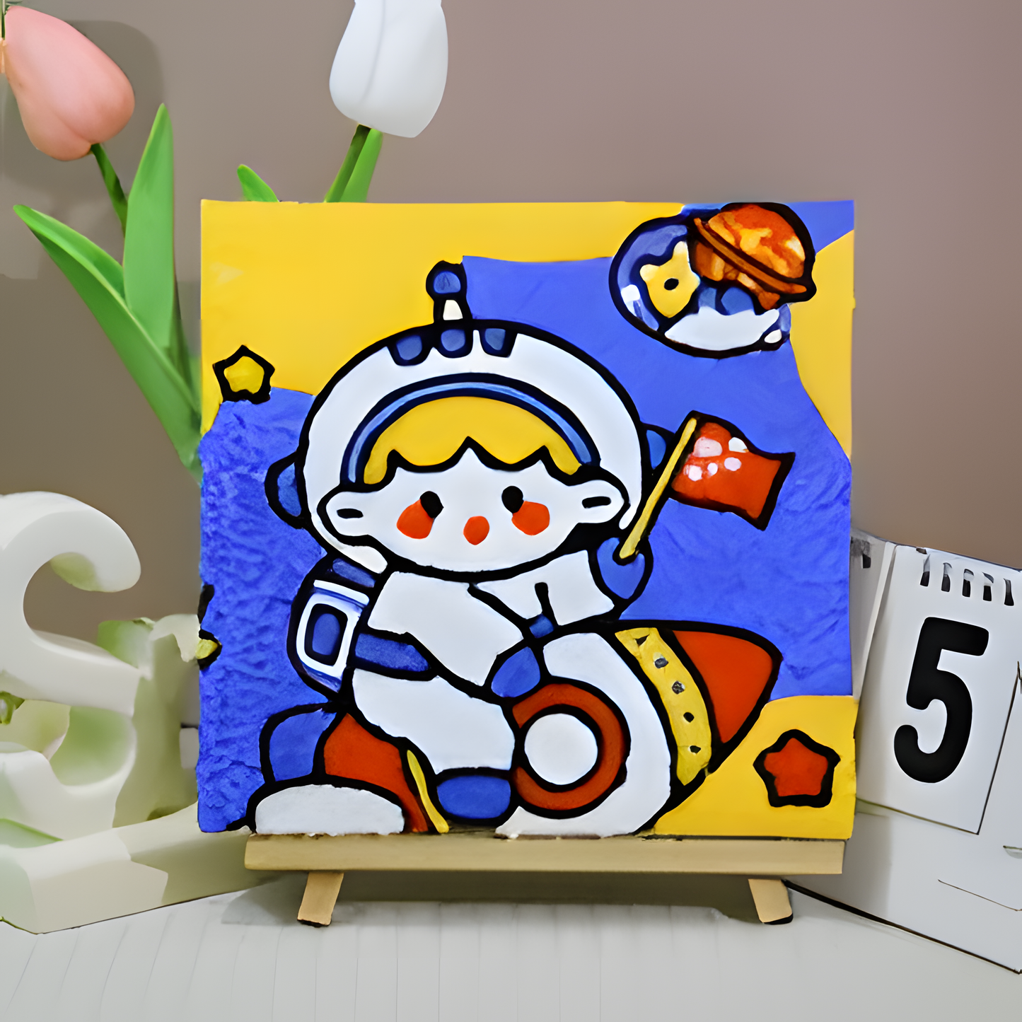 DIY Paper Pulp Painting Kit