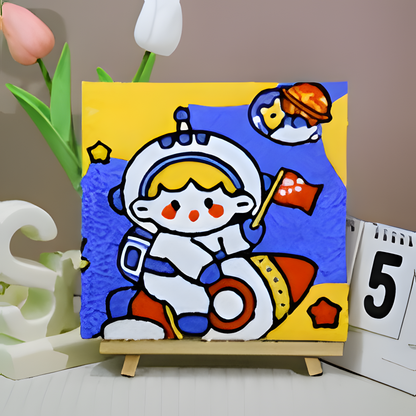 DIY Paper Pulp Painting Kit