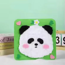 DIY Fluffy Animal Art Kit — Pompom Yarn Craft for Kids